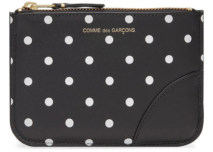 Comme Des Garcons Sa8100Pd Wallet Polka Dots Black