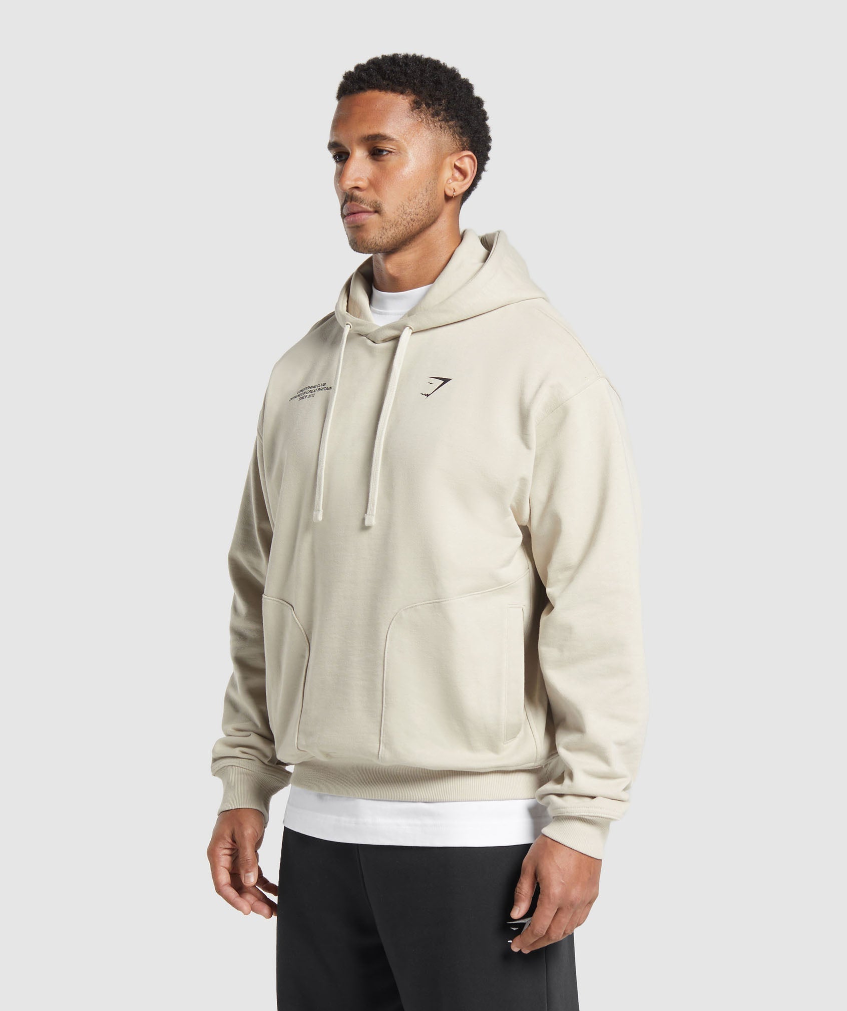 Gymshark Conditioning Club Hoodie Pebble Grey