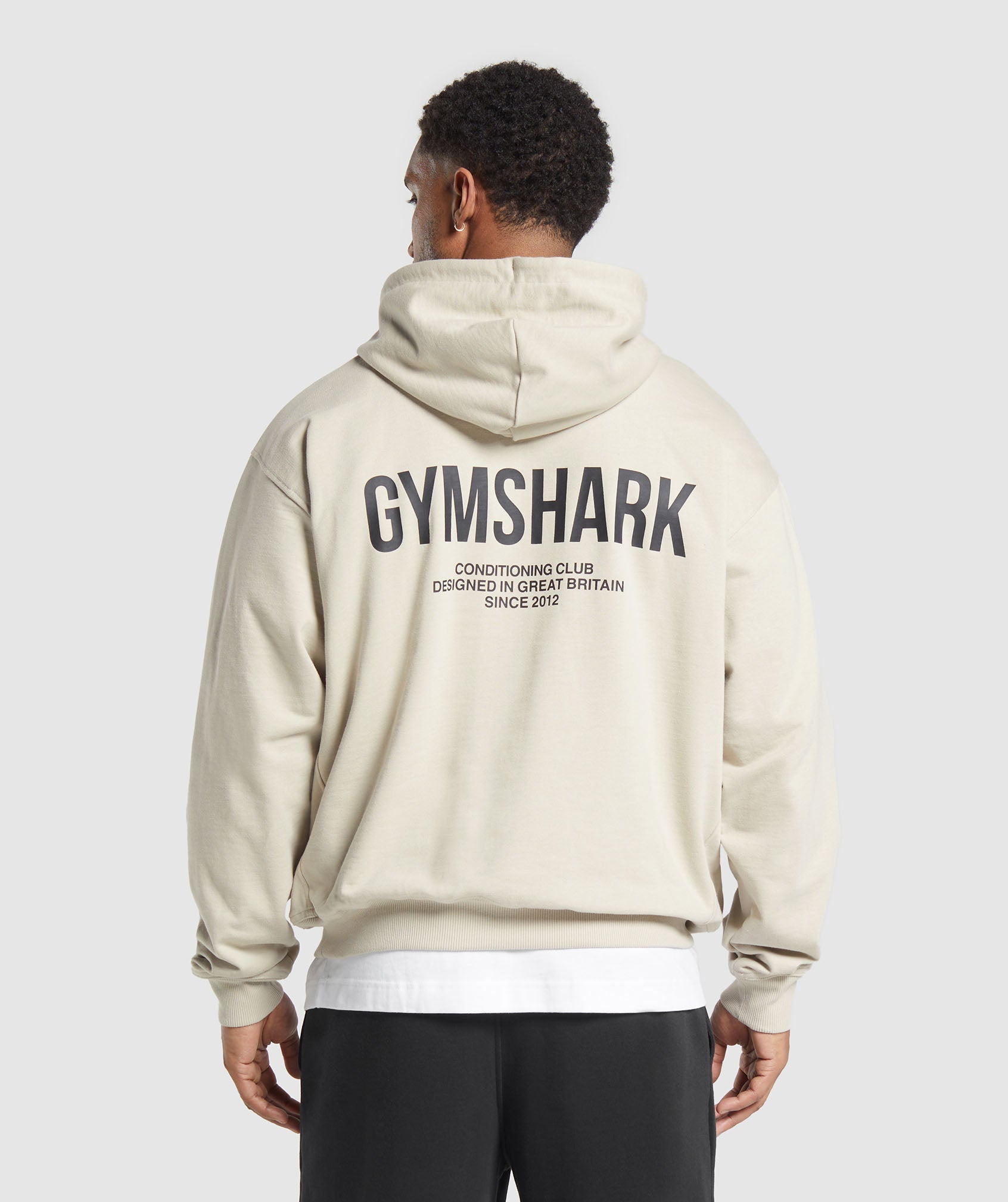 Gymshark Conditioning Club Hoodie Pebble Grey