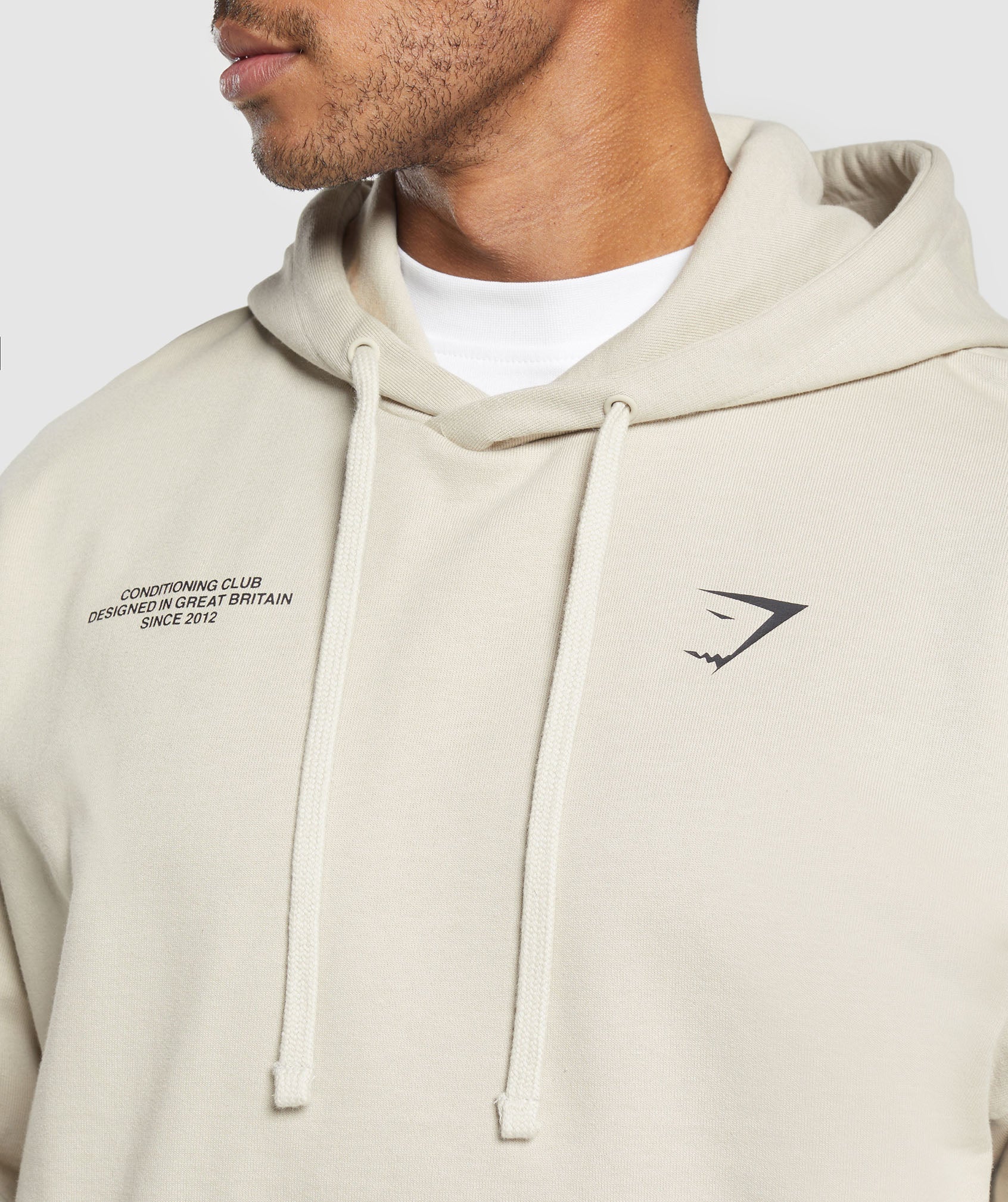 Gymshark Conditioning Club Hoodie Pebble Grey