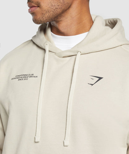 Gymshark Conditioning Club Hoodie Pebble Grey