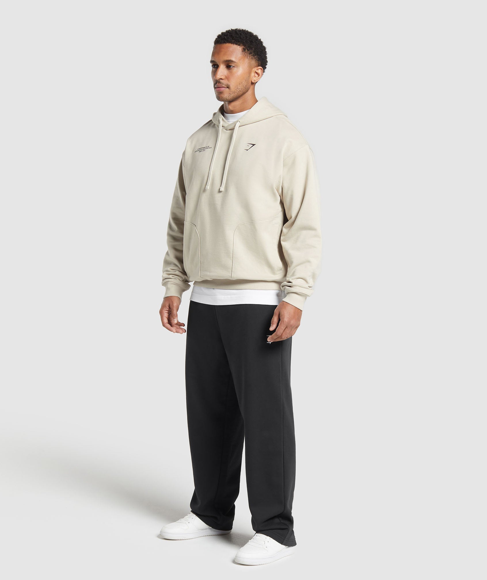 Gymshark Conditioning Club Hoodie Pebble Grey