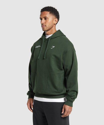 Gymshark Conditioning Club Hoodie Trail Green