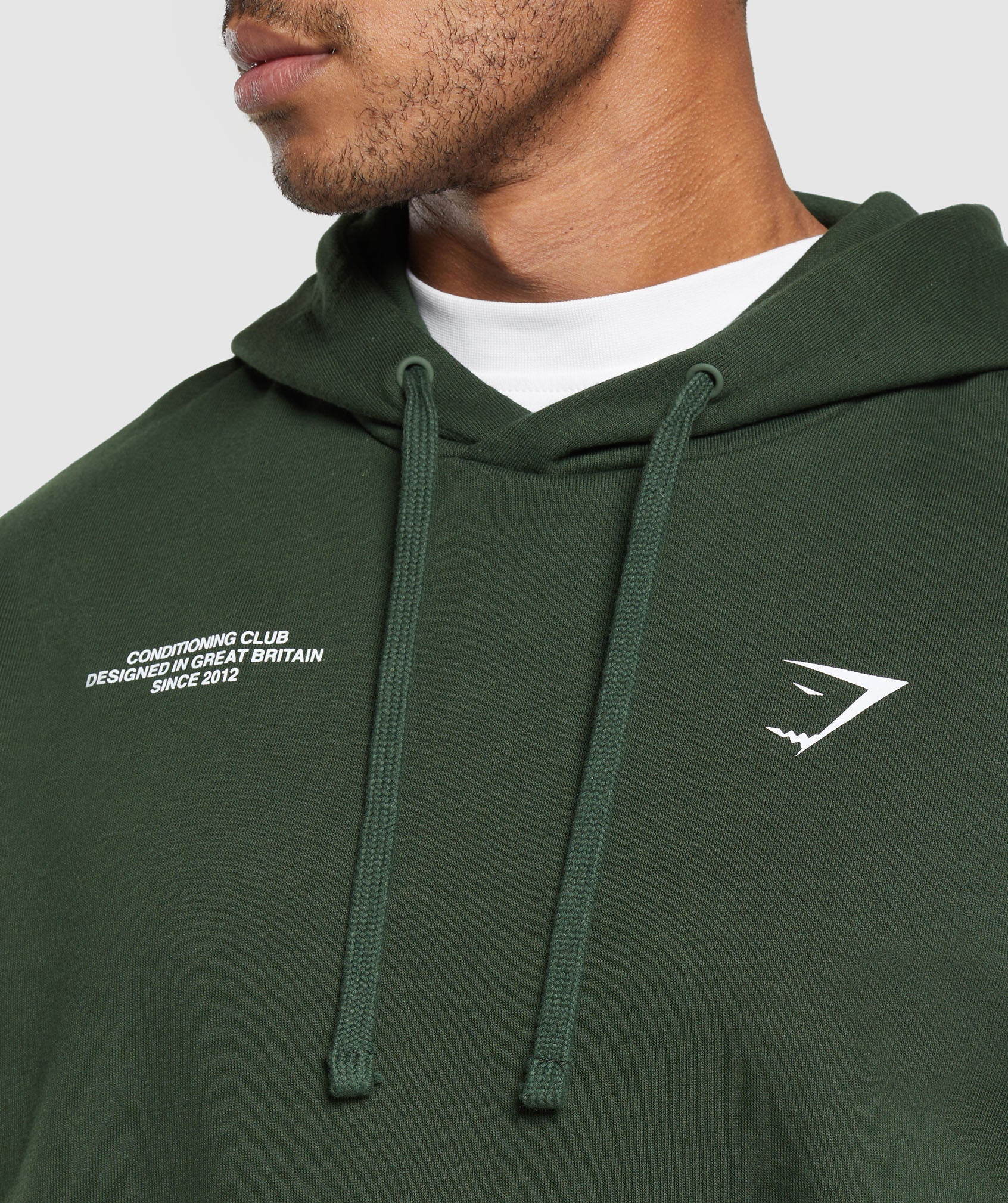 Gymshark Conditioning Club Hoodie Trail Green