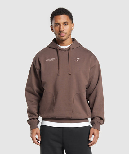Gymshark Conditioning Club Hoodie Walnut Brown