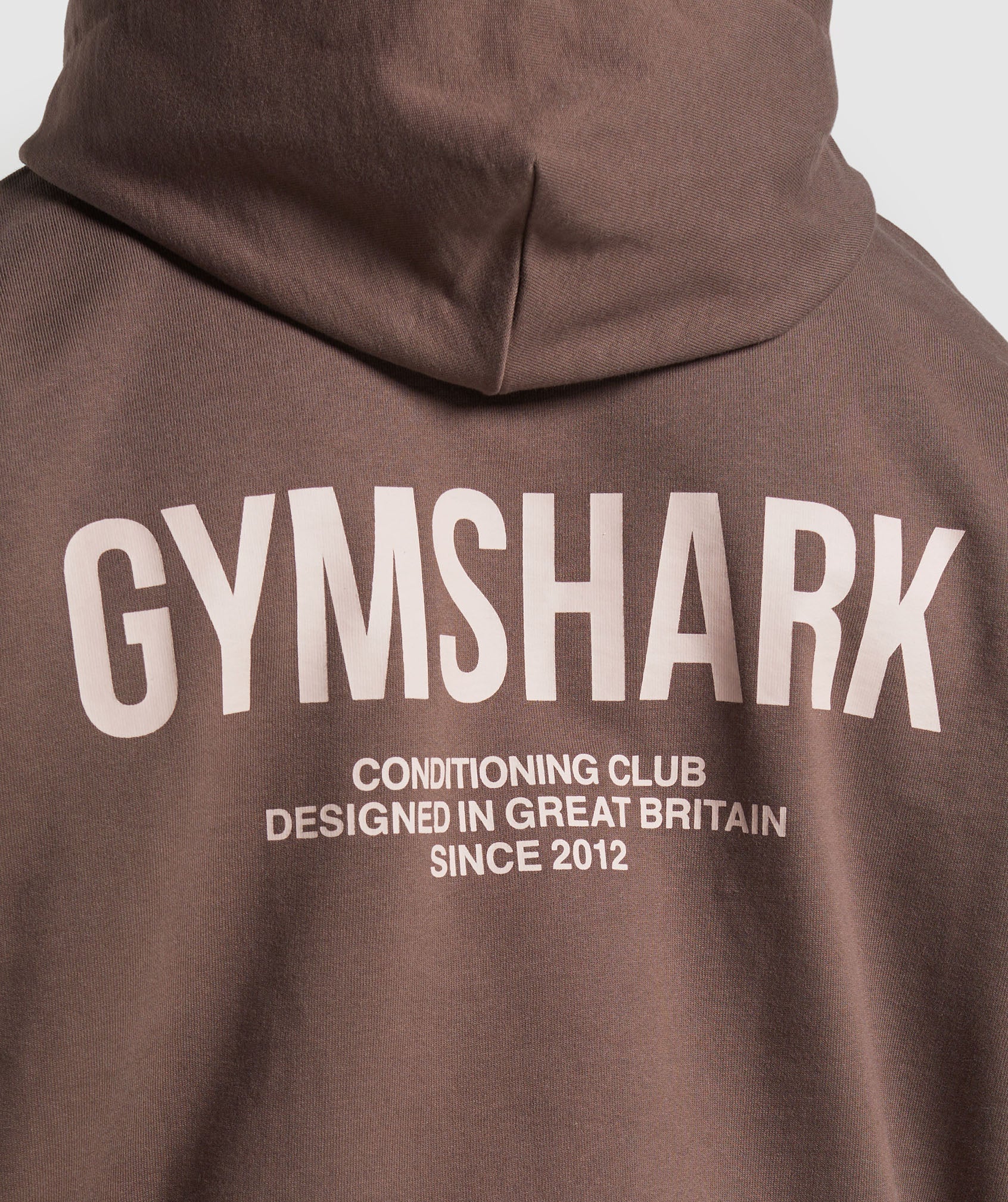 Gymshark Conditioning Club Hoodie Walnut Brown