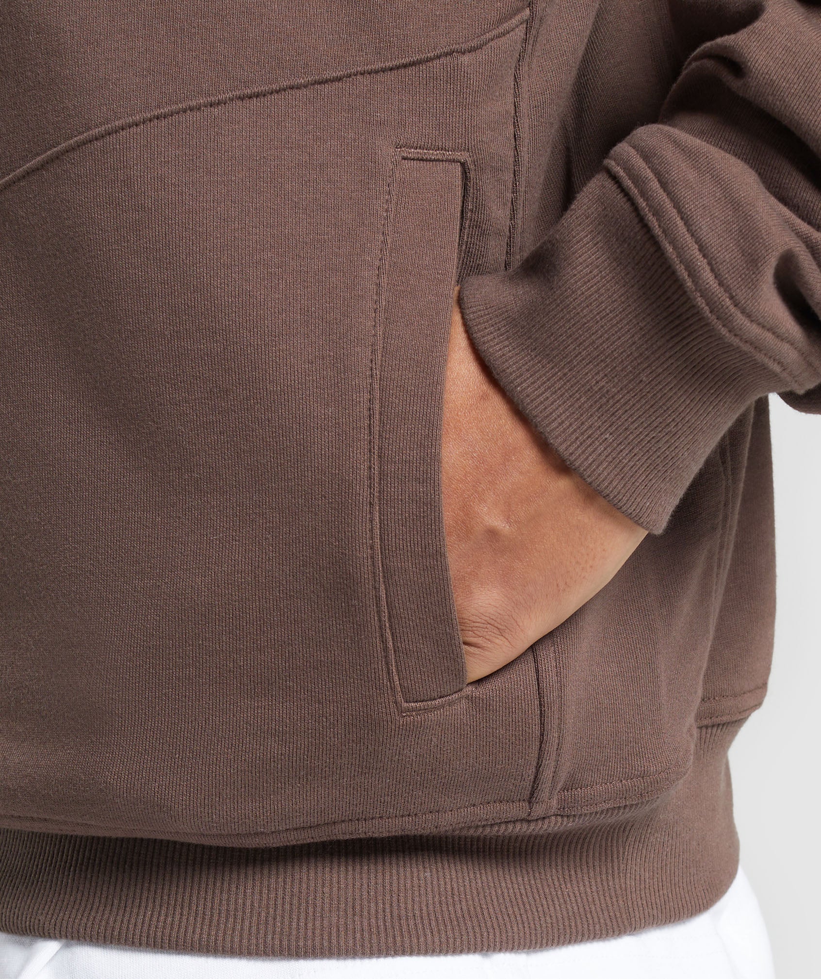Gymshark Conditioning Club Hoodie Walnut Brown