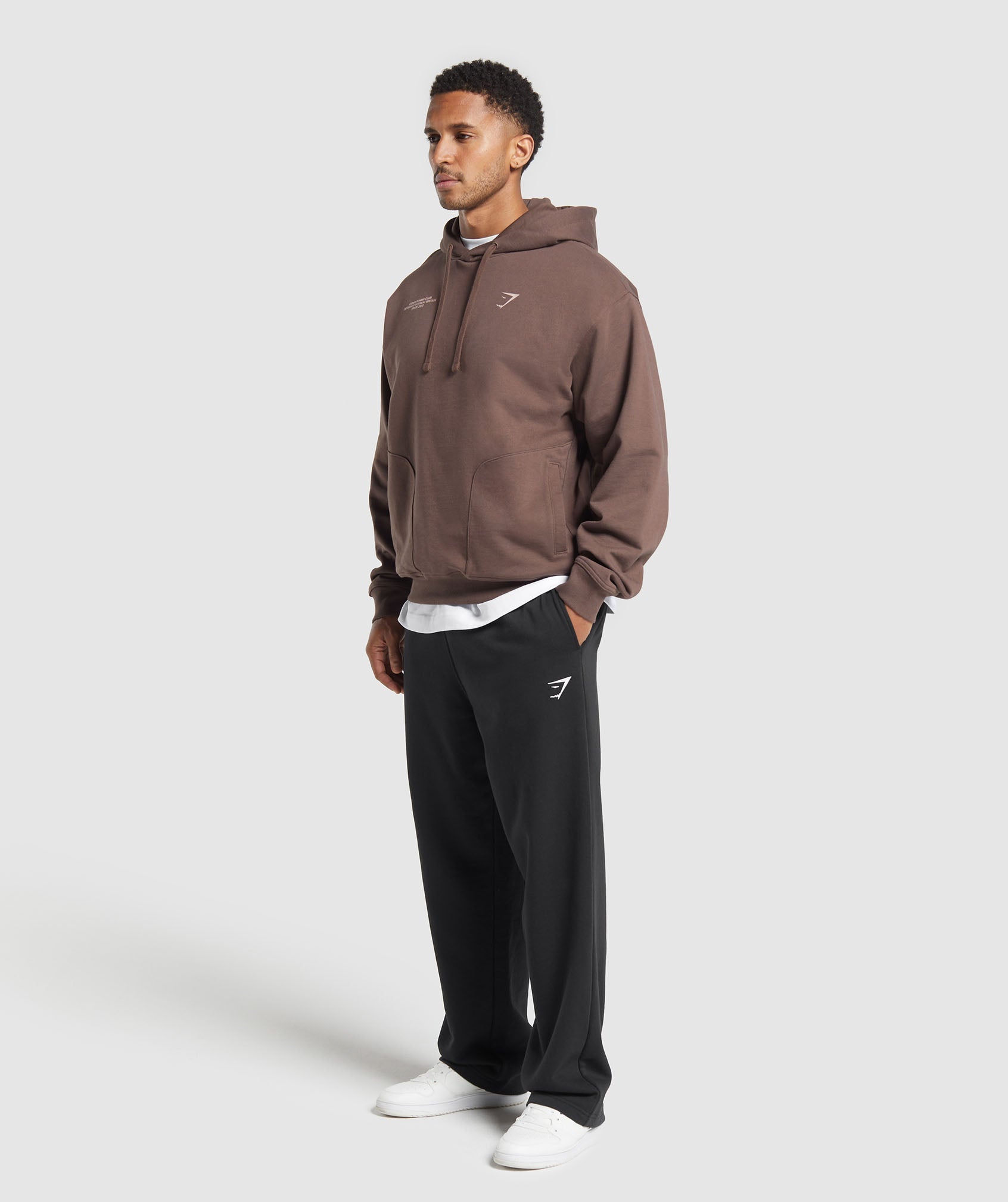 Gymshark Conditioning Club Hoodie Walnut Brown