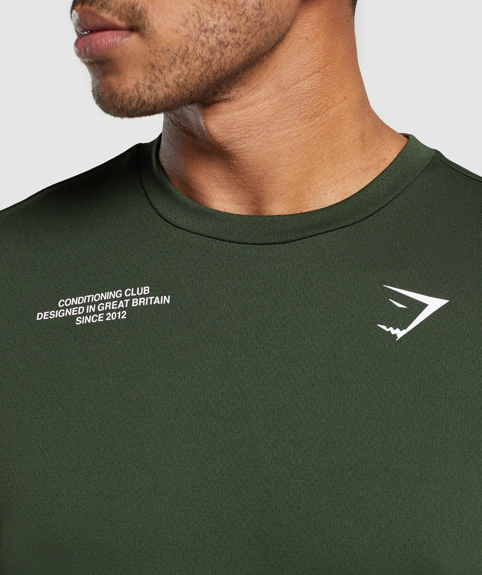 Gymshark Conditioning Club Oversized T-Shirt Trail Green