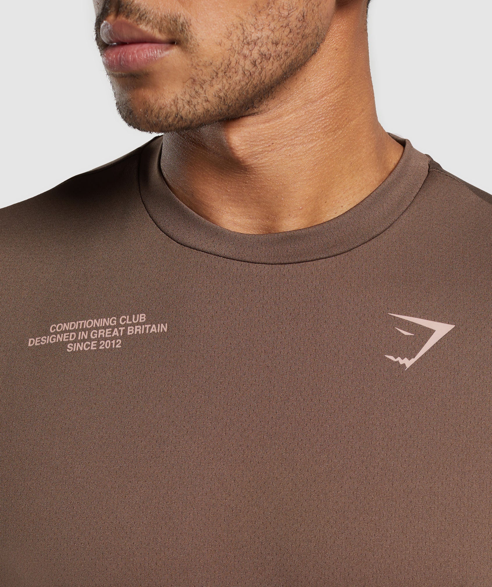 Gymshark Conditioning Club Oversized T-Shirt Walnut Brown