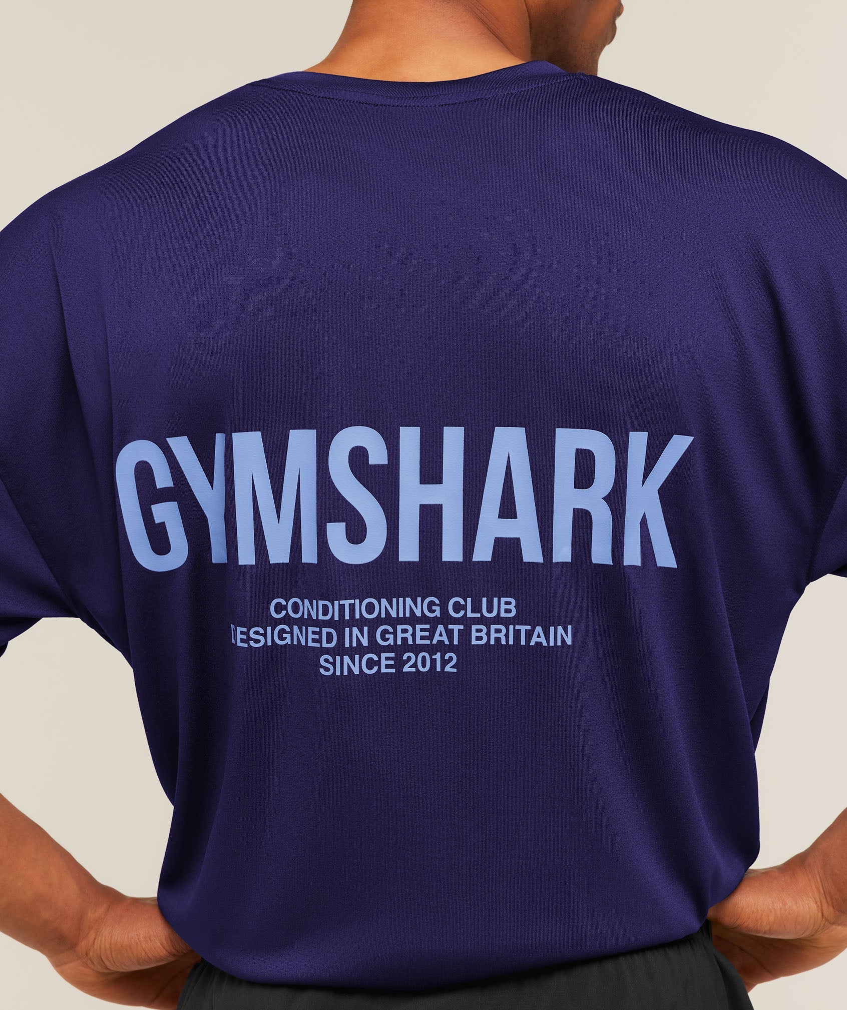 Gymshark Conditioning Club Oversized T-Shirt Indigo Purple