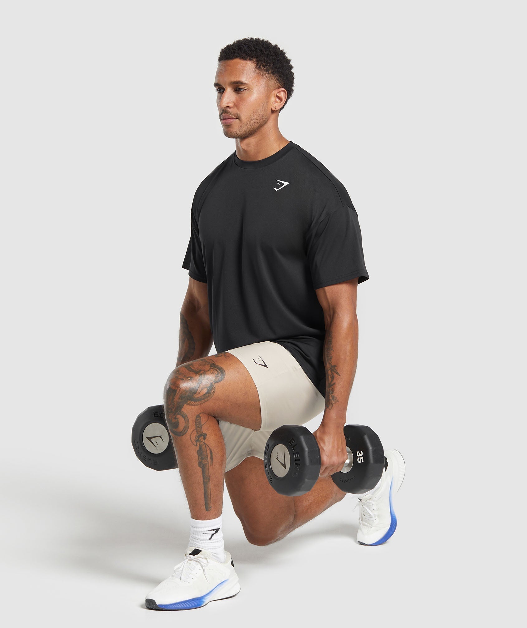 Gymshark Conditioning Club Shorts Pebble Grey