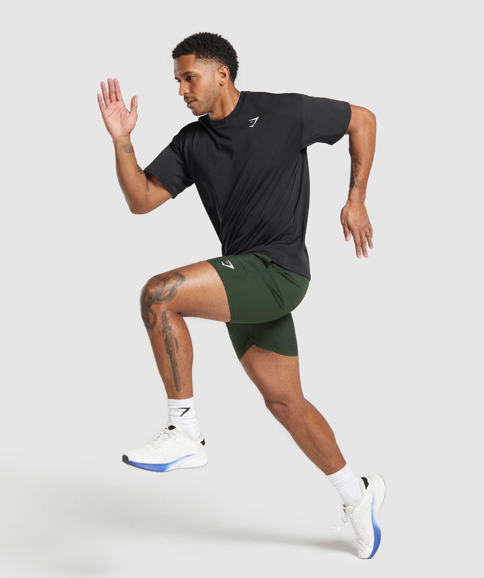 Gymshark Conditioning Club Shorts Trail Green