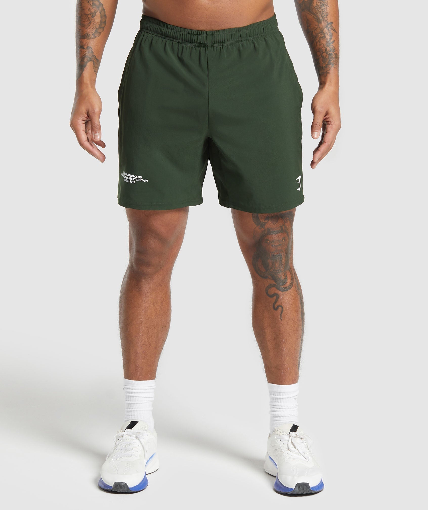 Gymshark Conditioning Club Shorts Trail Green