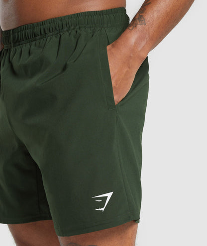Gymshark Conditioning Club Shorts Trail Green