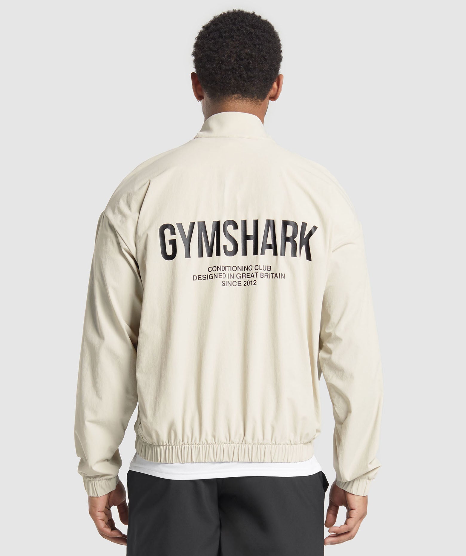 Gymshark Conditioning Club Track Jacket Pebble Grey
