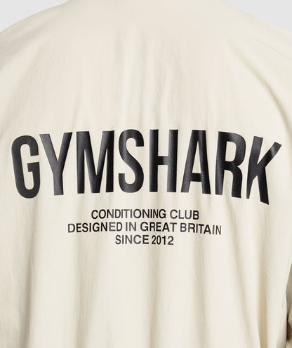 Gymshark Conditioning Club Track Jacket Pebble Grey