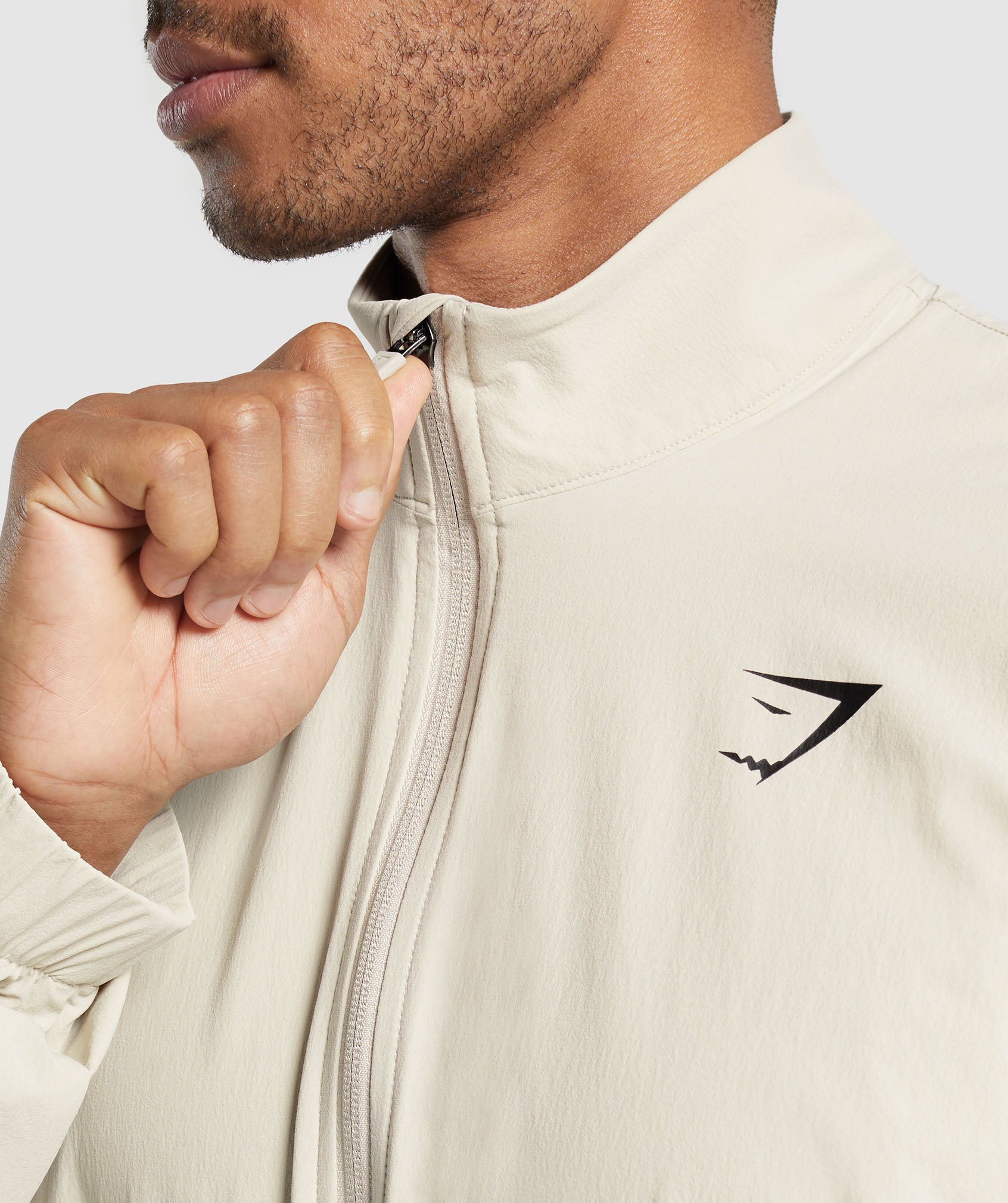 Gymshark Conditioning Club Track Jacket Pebble Grey