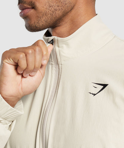 Gymshark Conditioning Club Track Jacket Pebble Grey