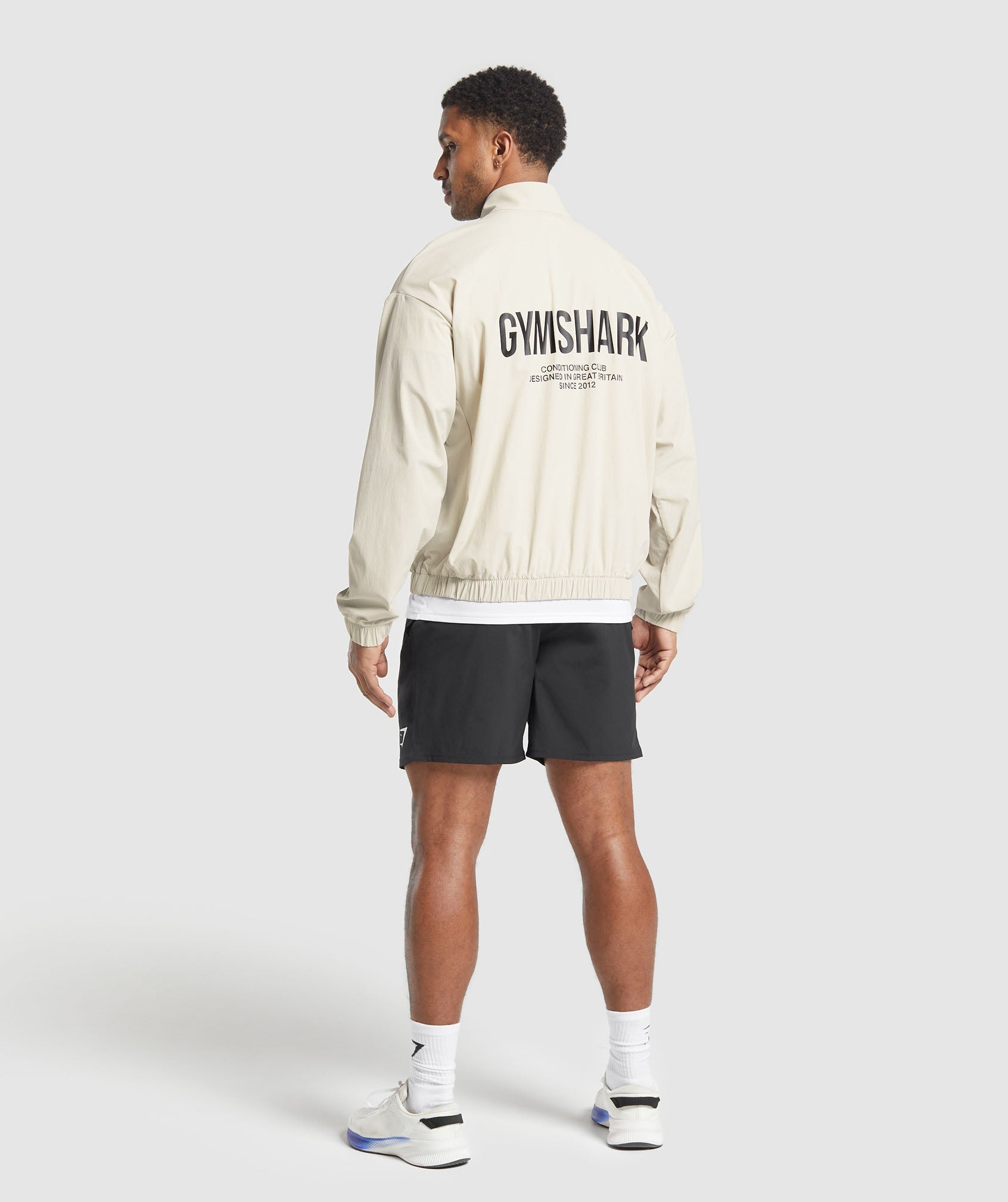 Gymshark Conditioning Club Track Jacket Pebble Grey