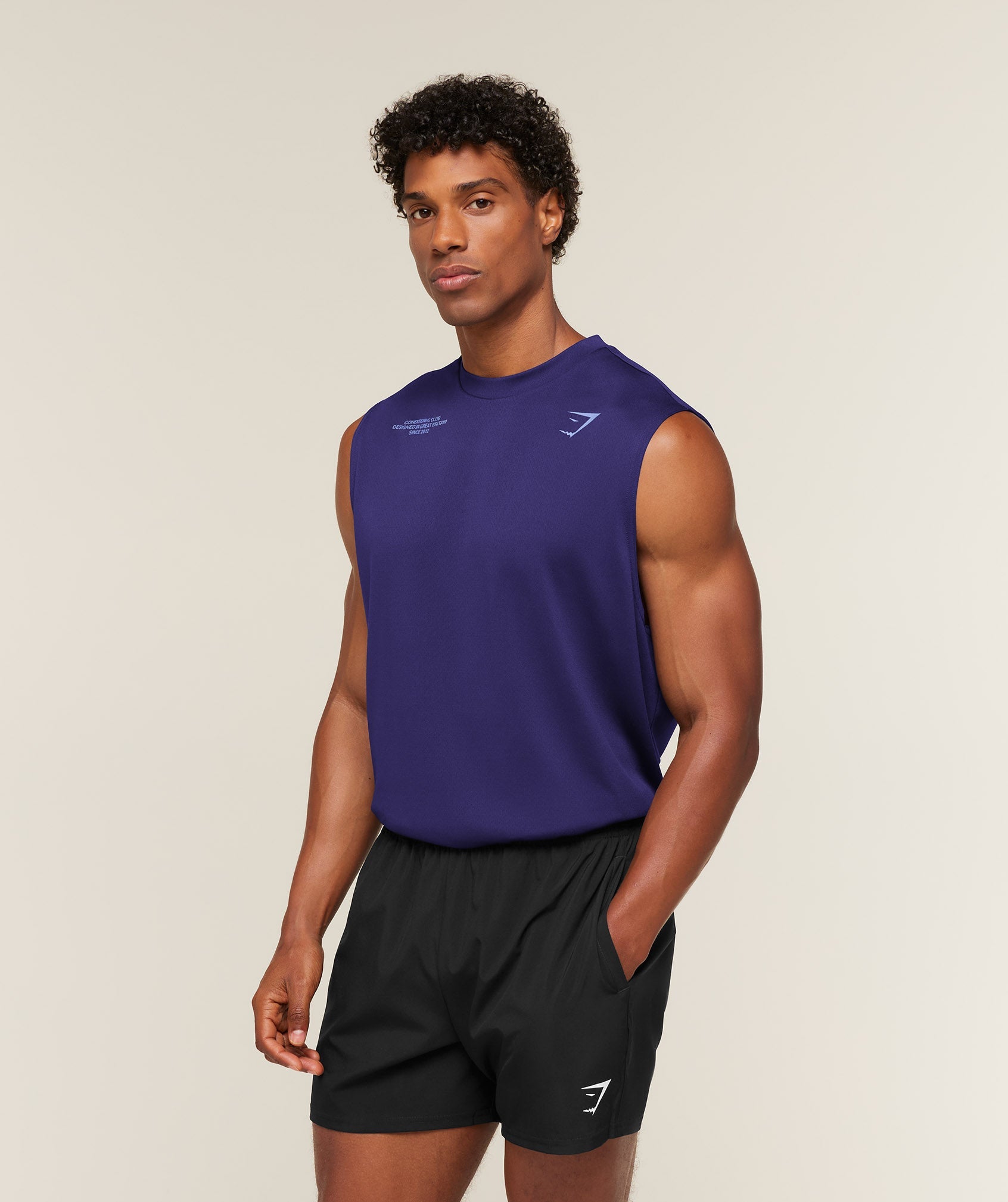 Gymshark Conditioning Club Tank Indigo Purple