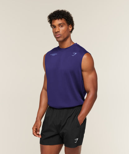 Gymshark Conditioning Club Tank Indigo Purple