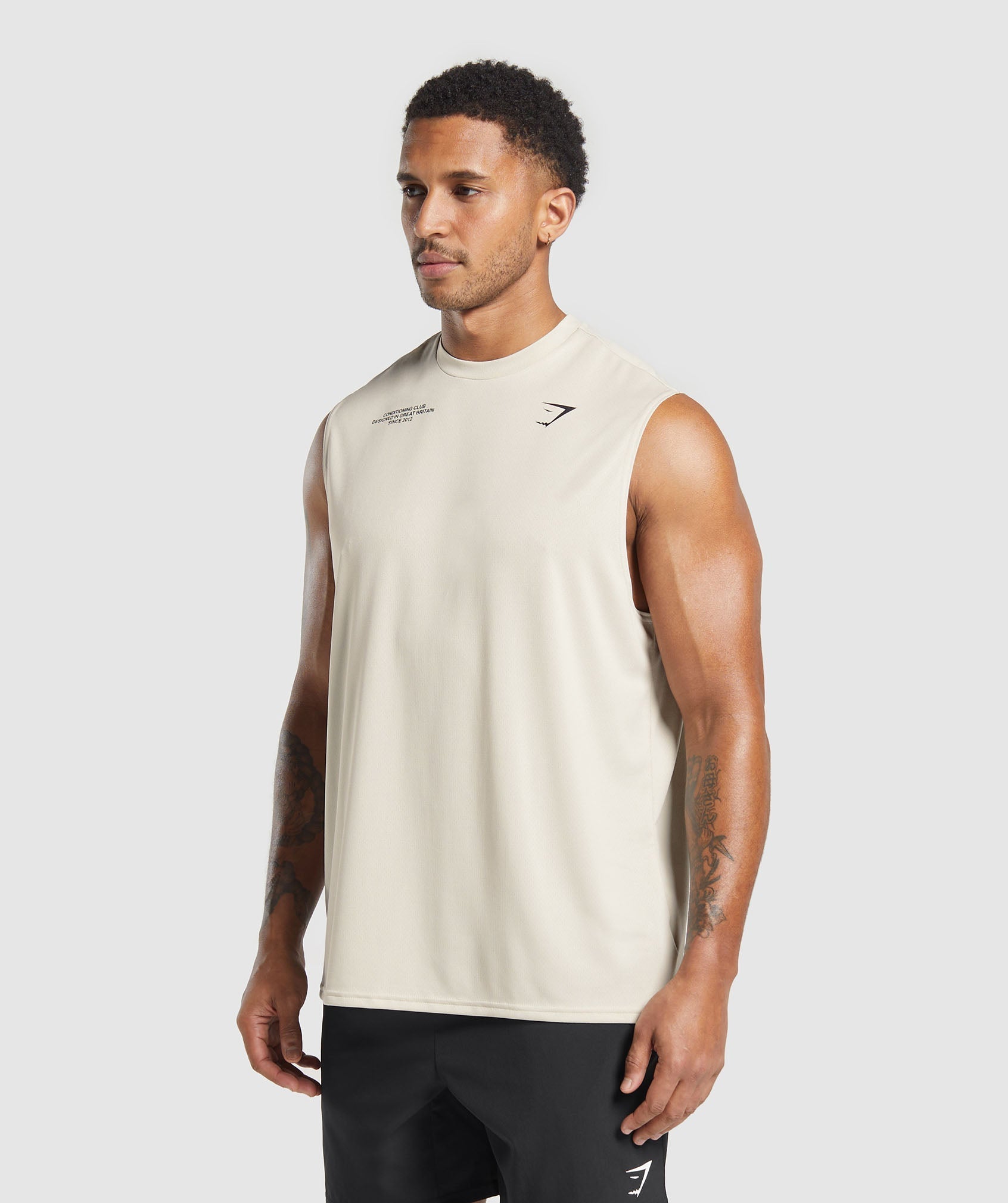 Gymshark Conditioning Club Tank Pebble Grey
