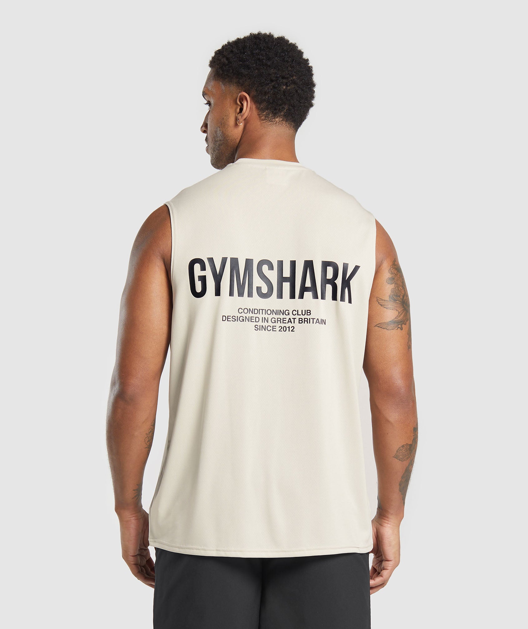 Gymshark Conditioning Club Tank Pebble Grey