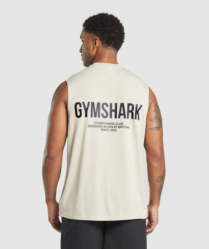 Gymshark Conditioning Club Tank Pebble Grey