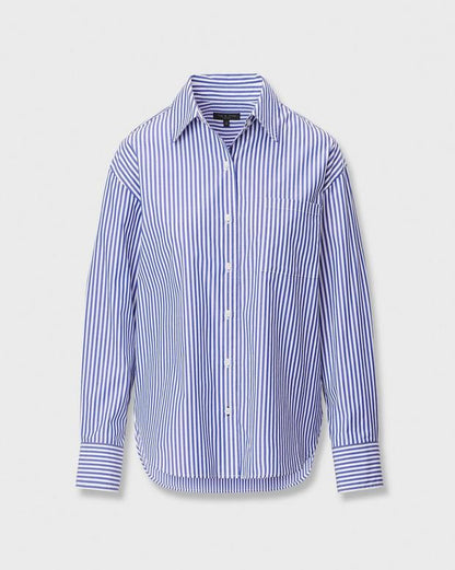 Rag & Bone Connie Striped Poplin Shirt