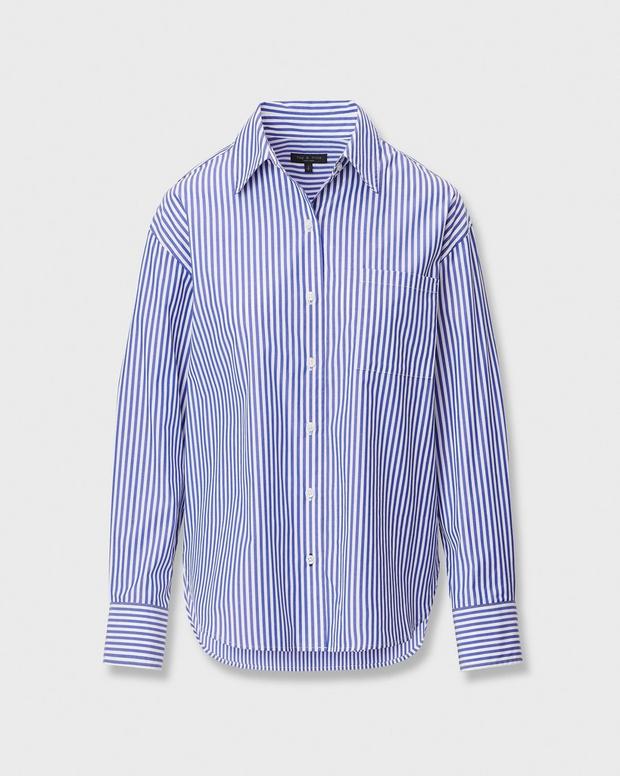 Rag & Bone Connie Striped Poplin Shirt