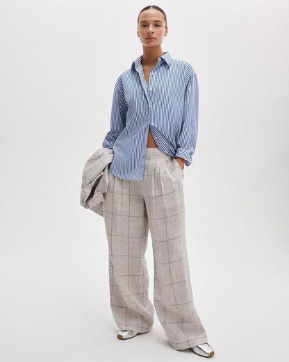 Rag & Bone Connie Striped Poplin Shirt