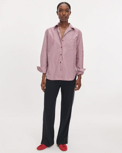 Rag & Bone Connie Striped Poplin Shirt