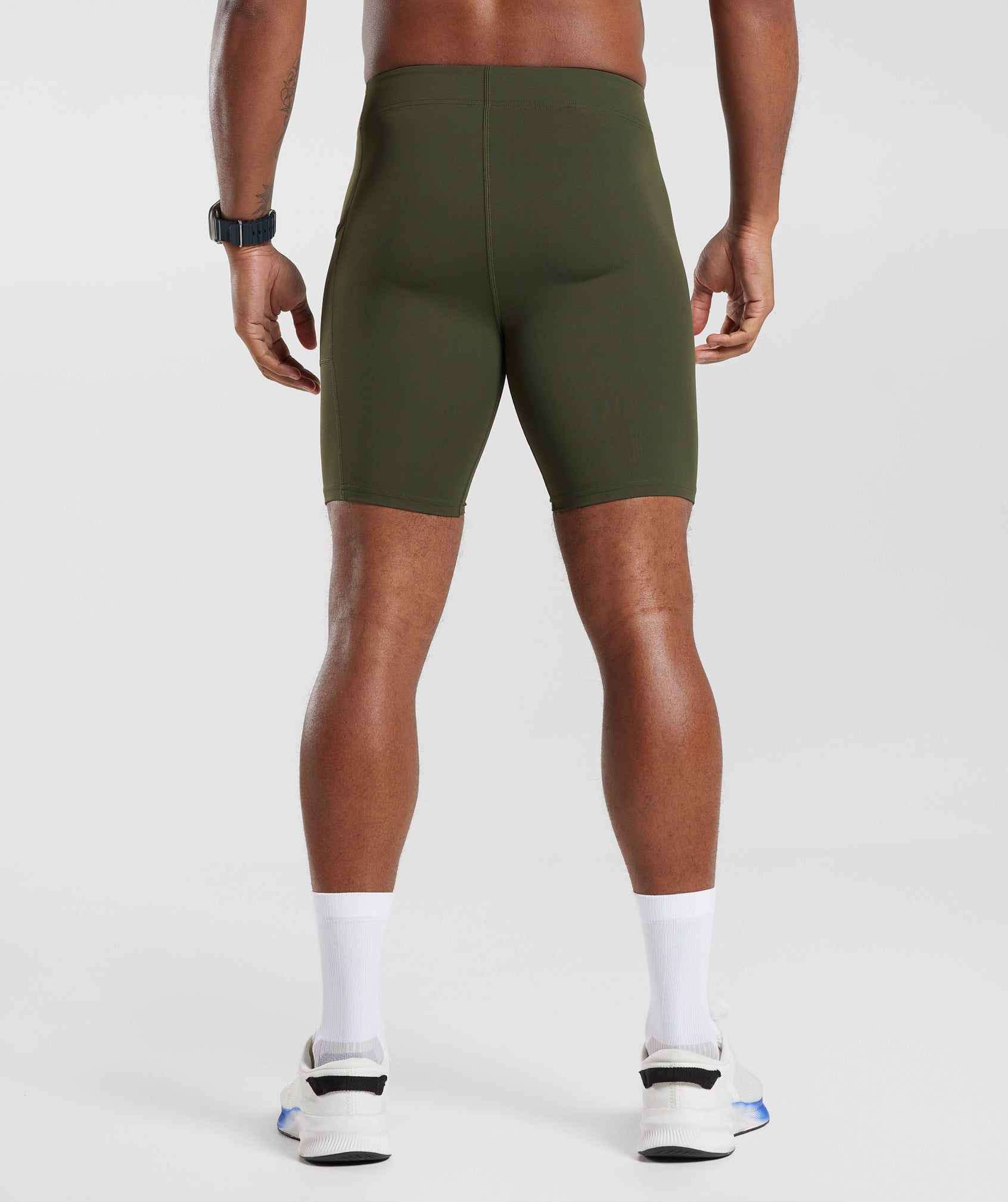 Gymshark Control Baselayer Shorts Winter Olive