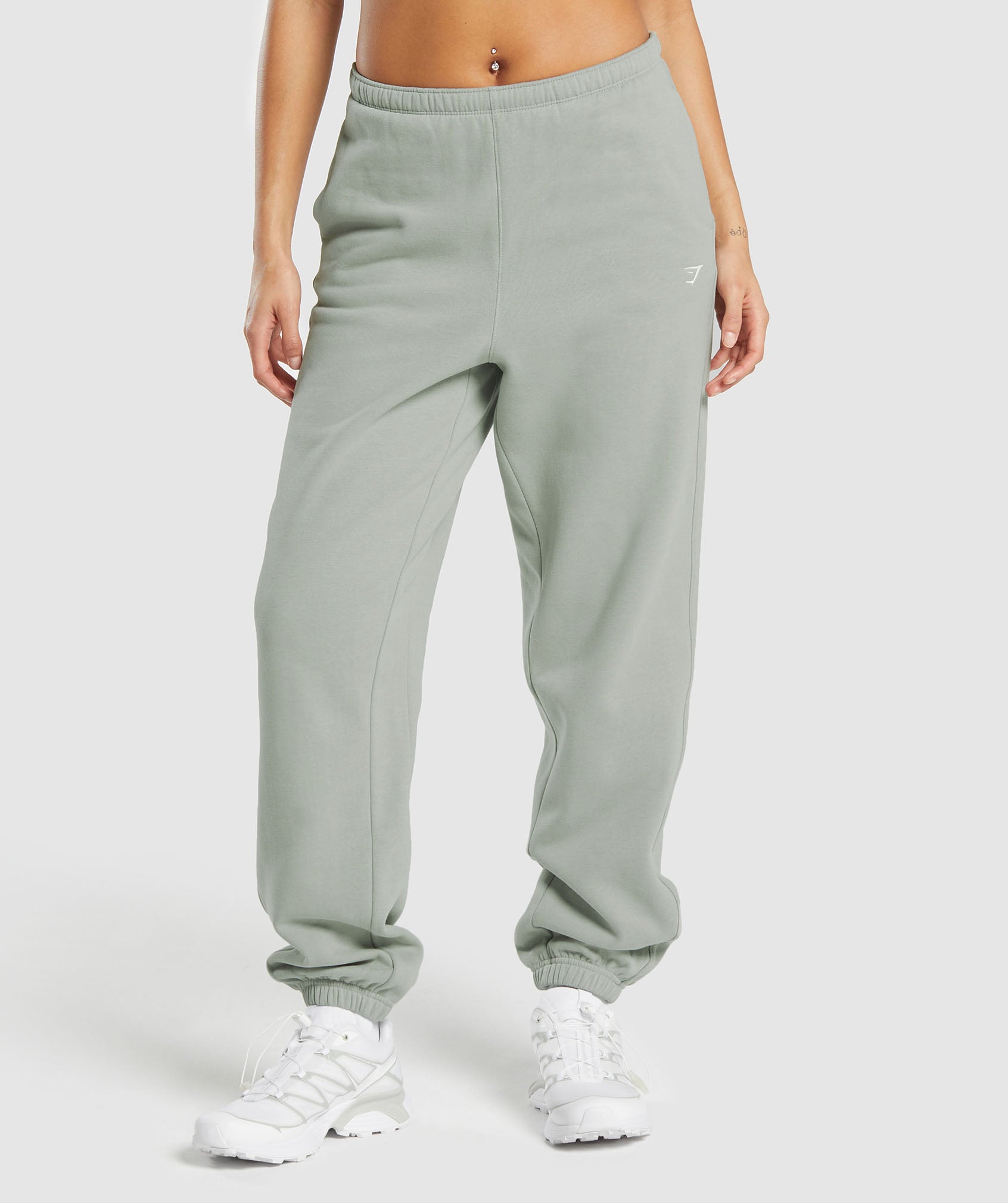 Women's Gymshark Cosy Fleece Jogger Stone Grey