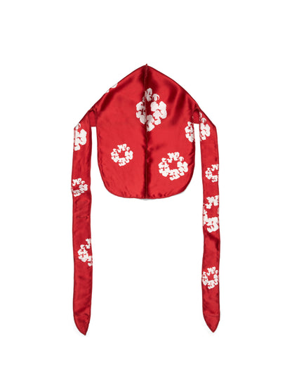 Denim Tears Cotton Wreath Durag Red