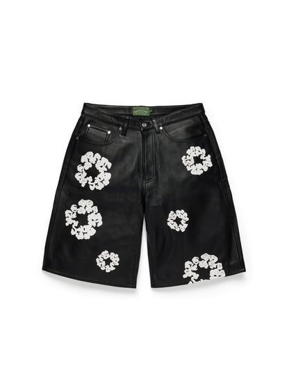 Denim Tears Cotton Wreath Leather Short