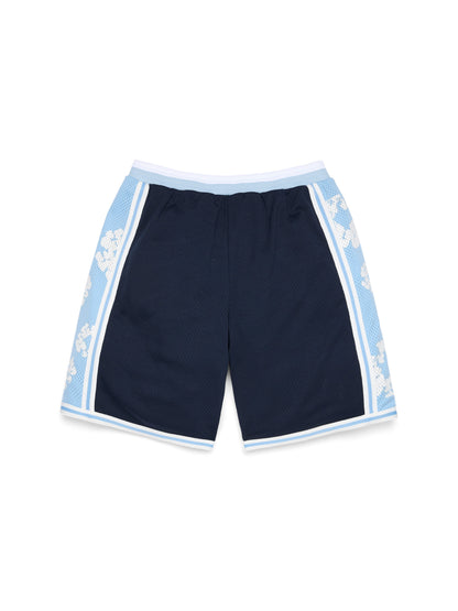 Denim Tears Cotton Wreath 90s Basketball Shorts Blue