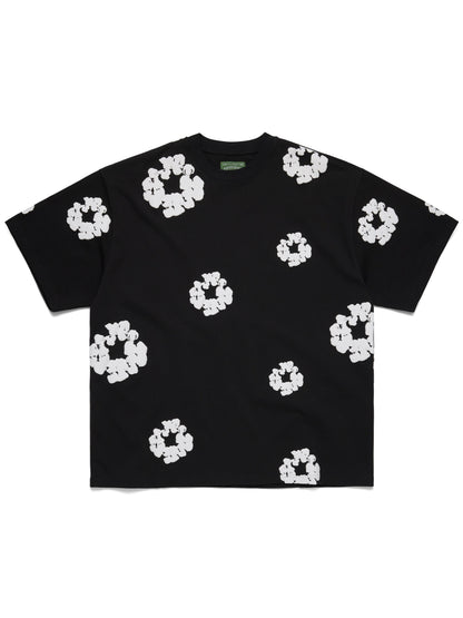 Denim Tears Cotton Wreath 2000s Tee Black