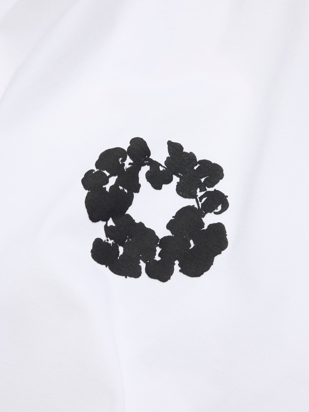 Denim Tears Cotton Wreath 2000s Tee White