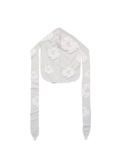 Denim Tears Thermal Cotton Wreath Durag Grey