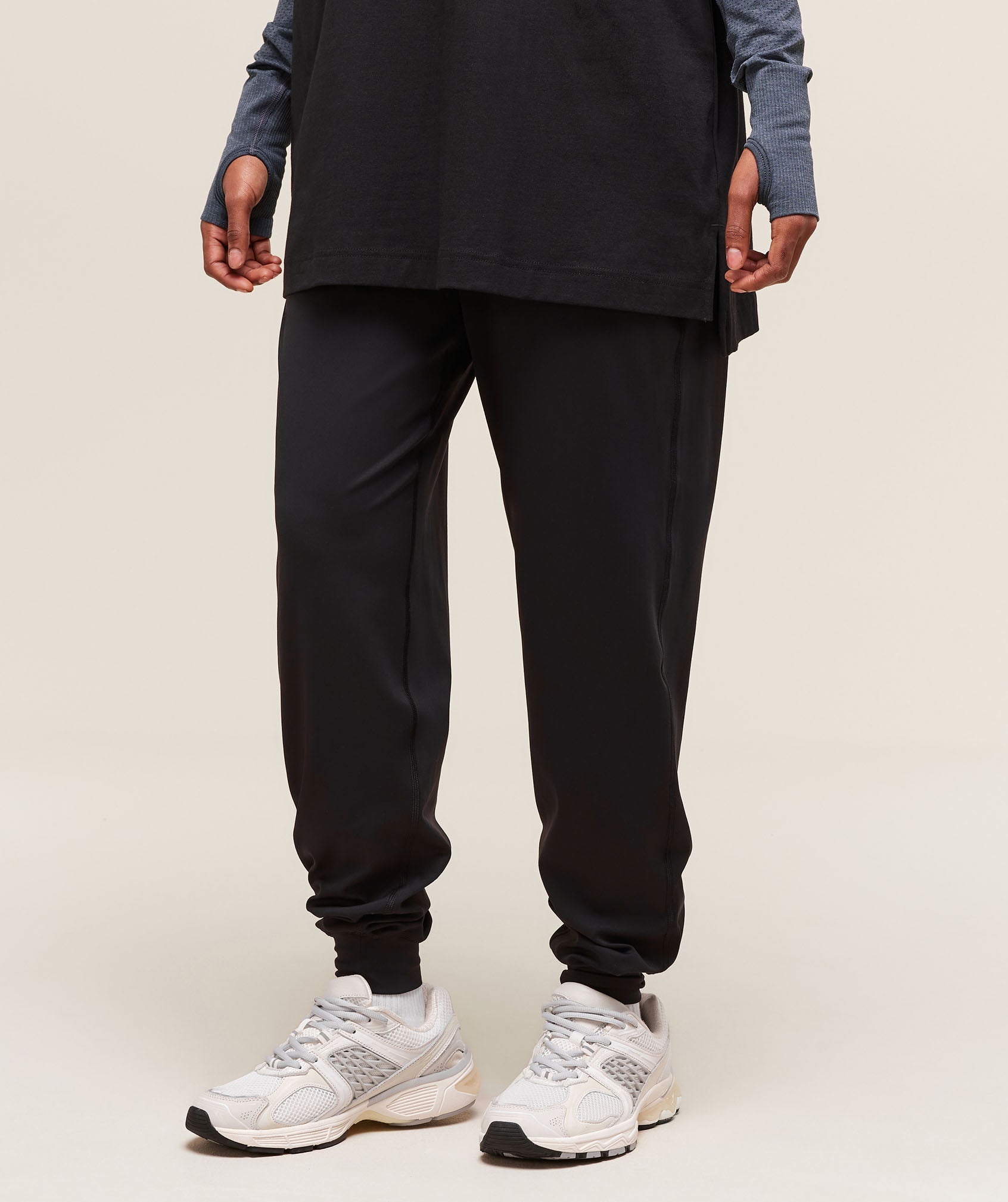 Women's Gymshark Covered Joggers Black