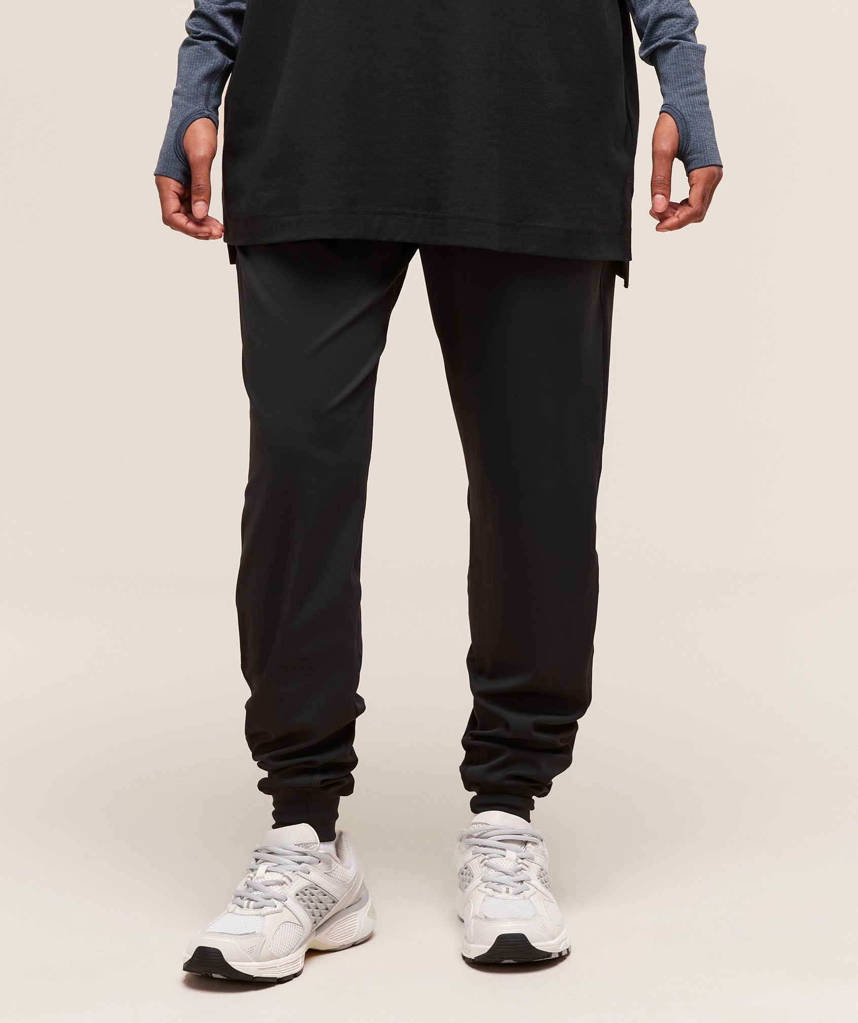 Women's Gymshark Covered Joggers Black
