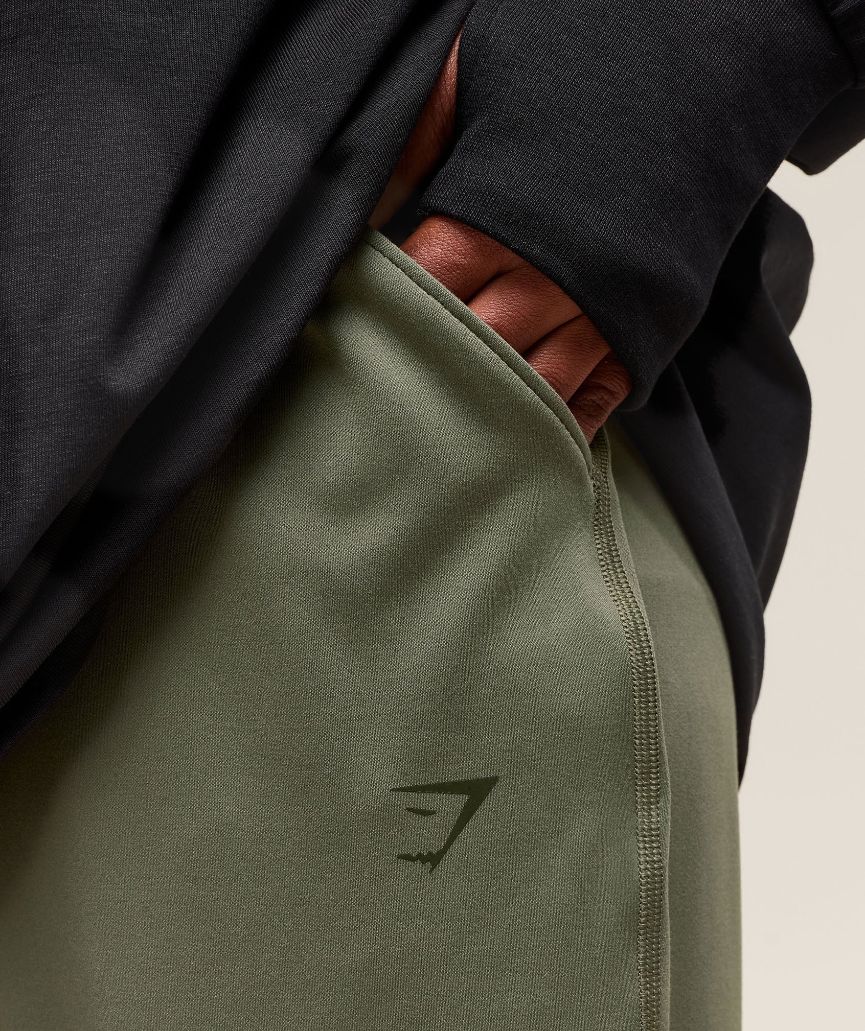 Women's Gymshark Covered Jogger Core Olive
