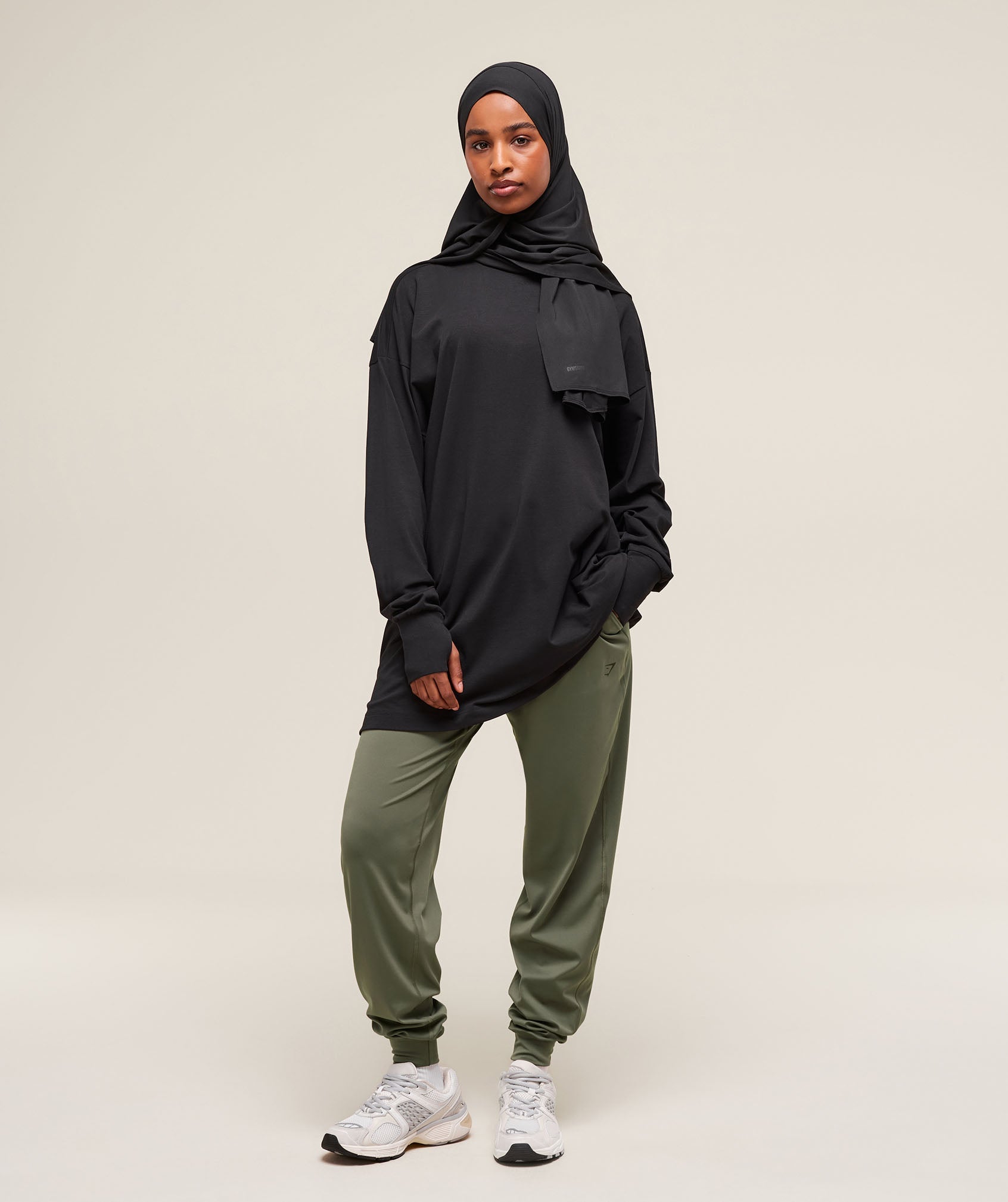 Women's Gymshark Covered Jogger Core Olive