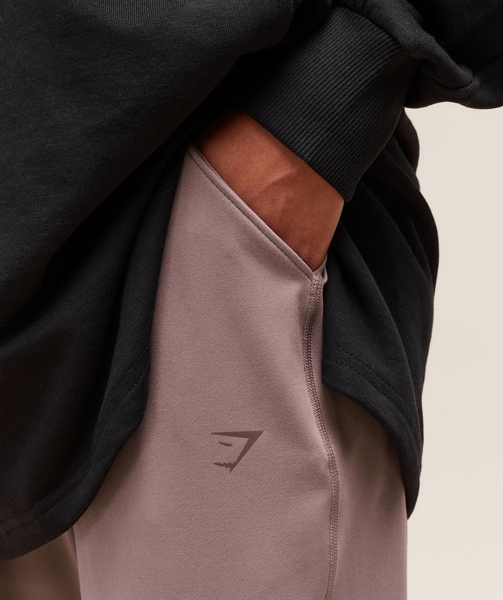 Women's Gymshark Covered Jogger Washed Mauve