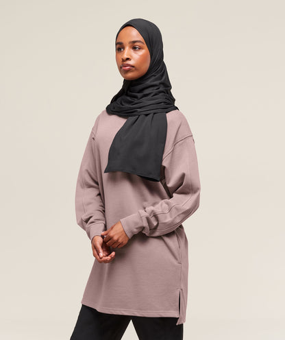 Women's Gymshark Covered Pullover Washed Mauve