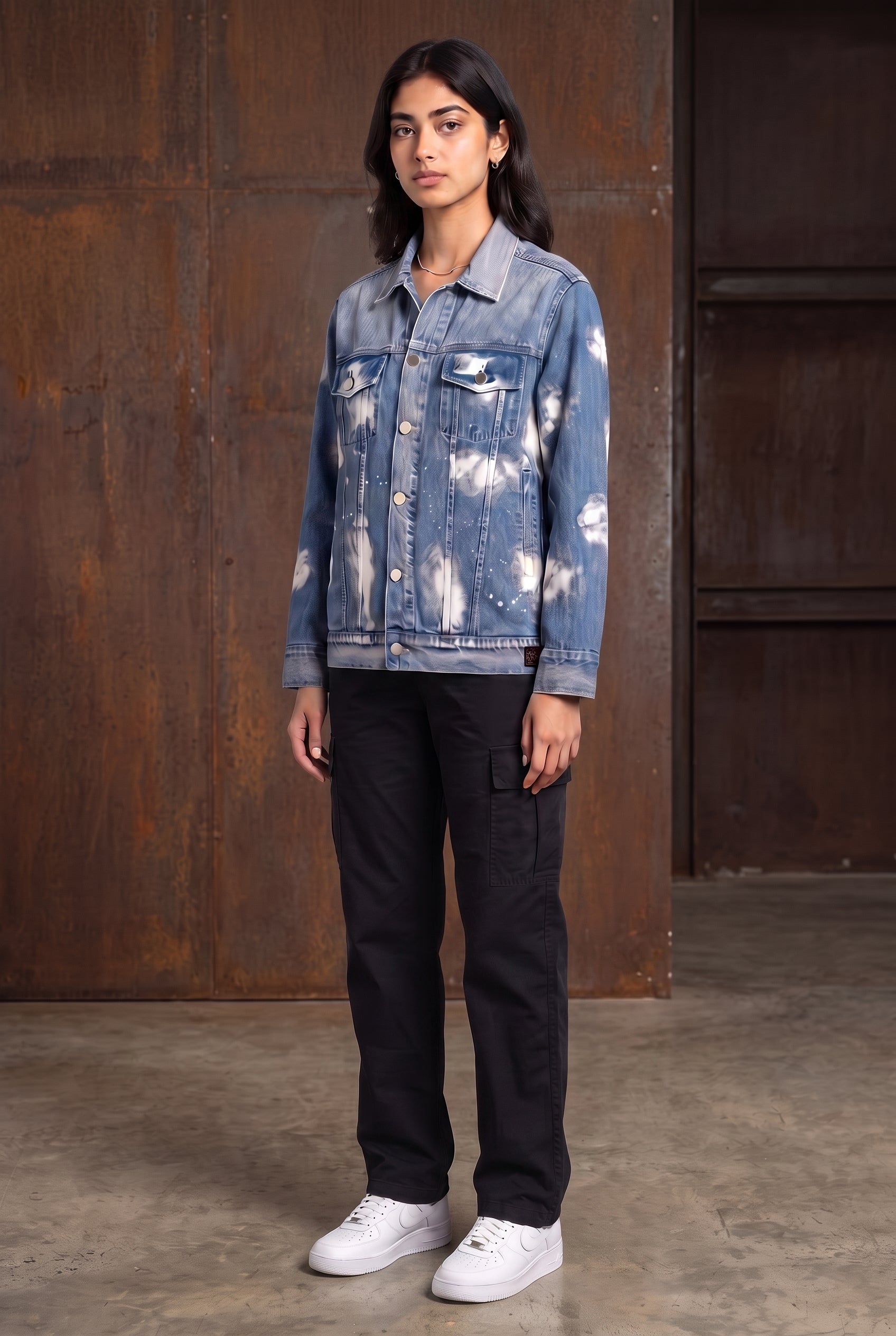 BLUE CLOUD DENIM WOMEN'S JACKET