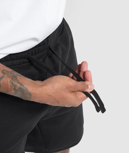 Gymshark Crest 9" Shorts Black