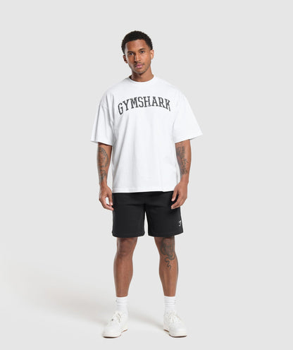 Gymshark Crest 9" Shorts Black